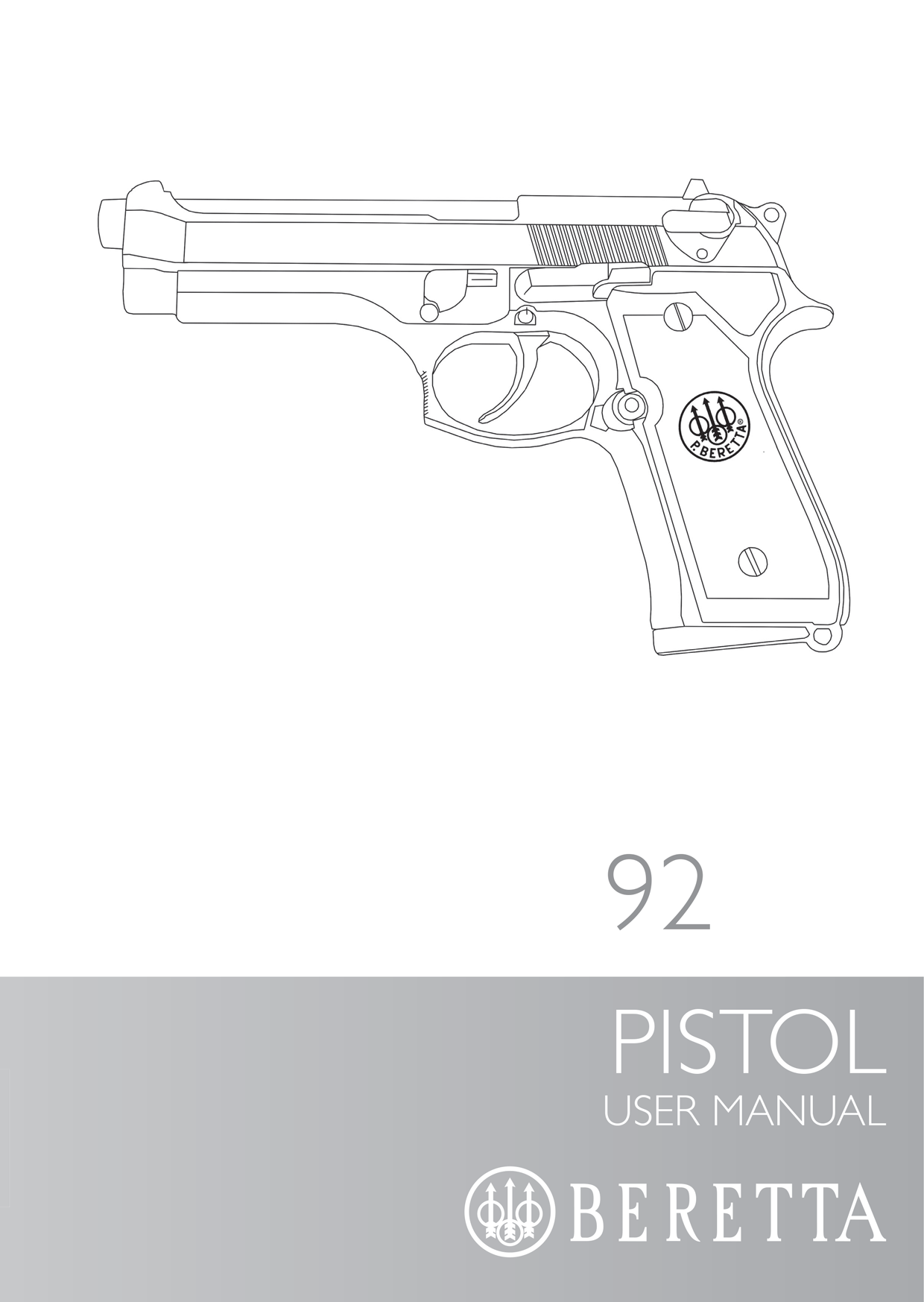 Beretta 92 Owner's Manual